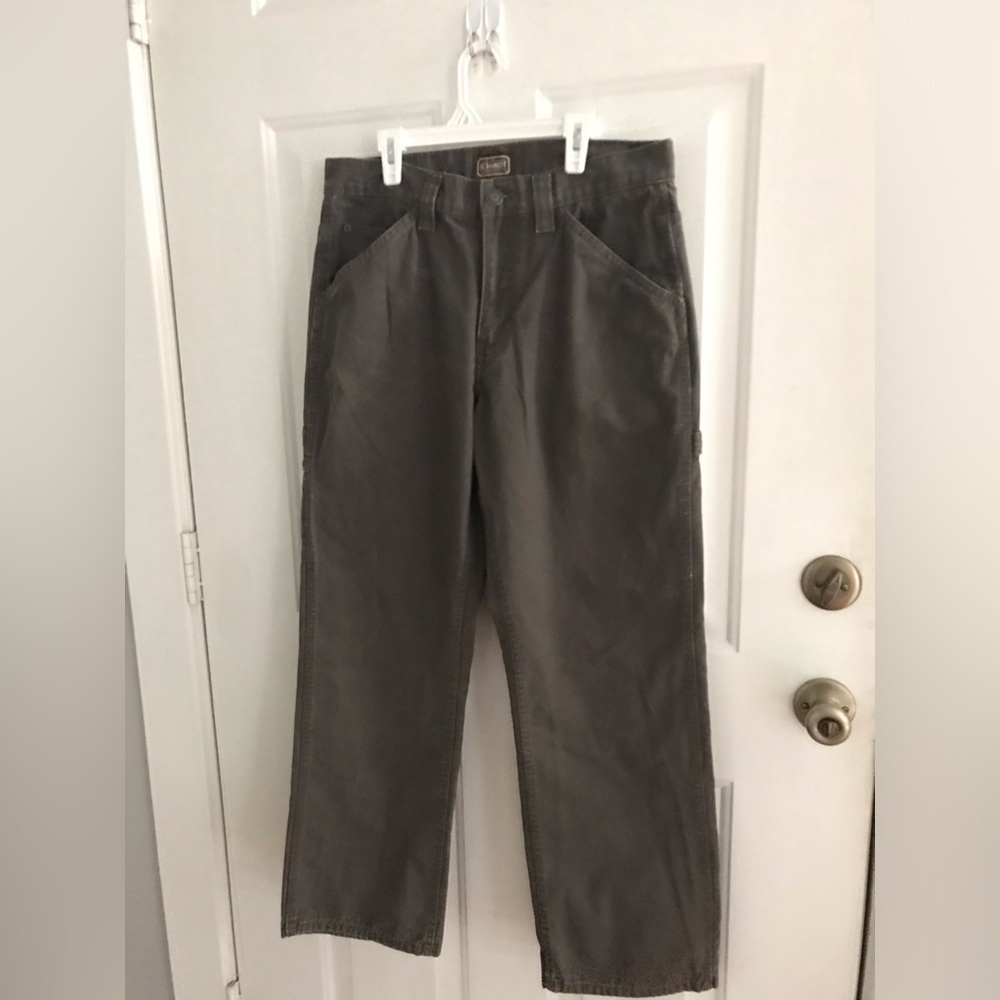 C.E. Schmidt Workwear grey carpenter pants 32x30 EUC